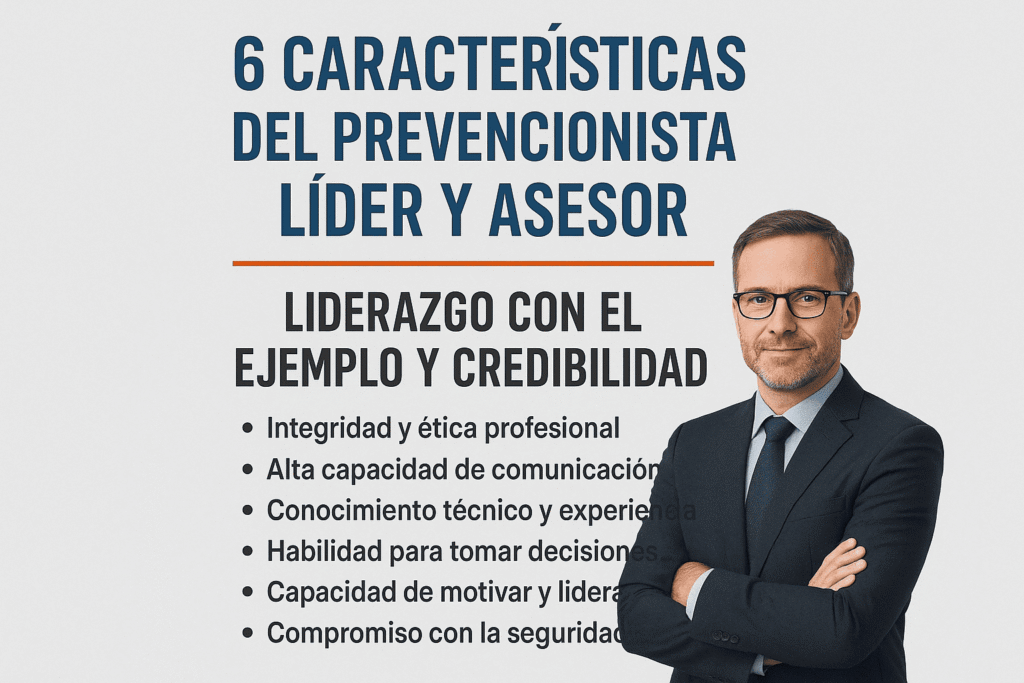 6 Características del Prevencionista Líder y Asesor