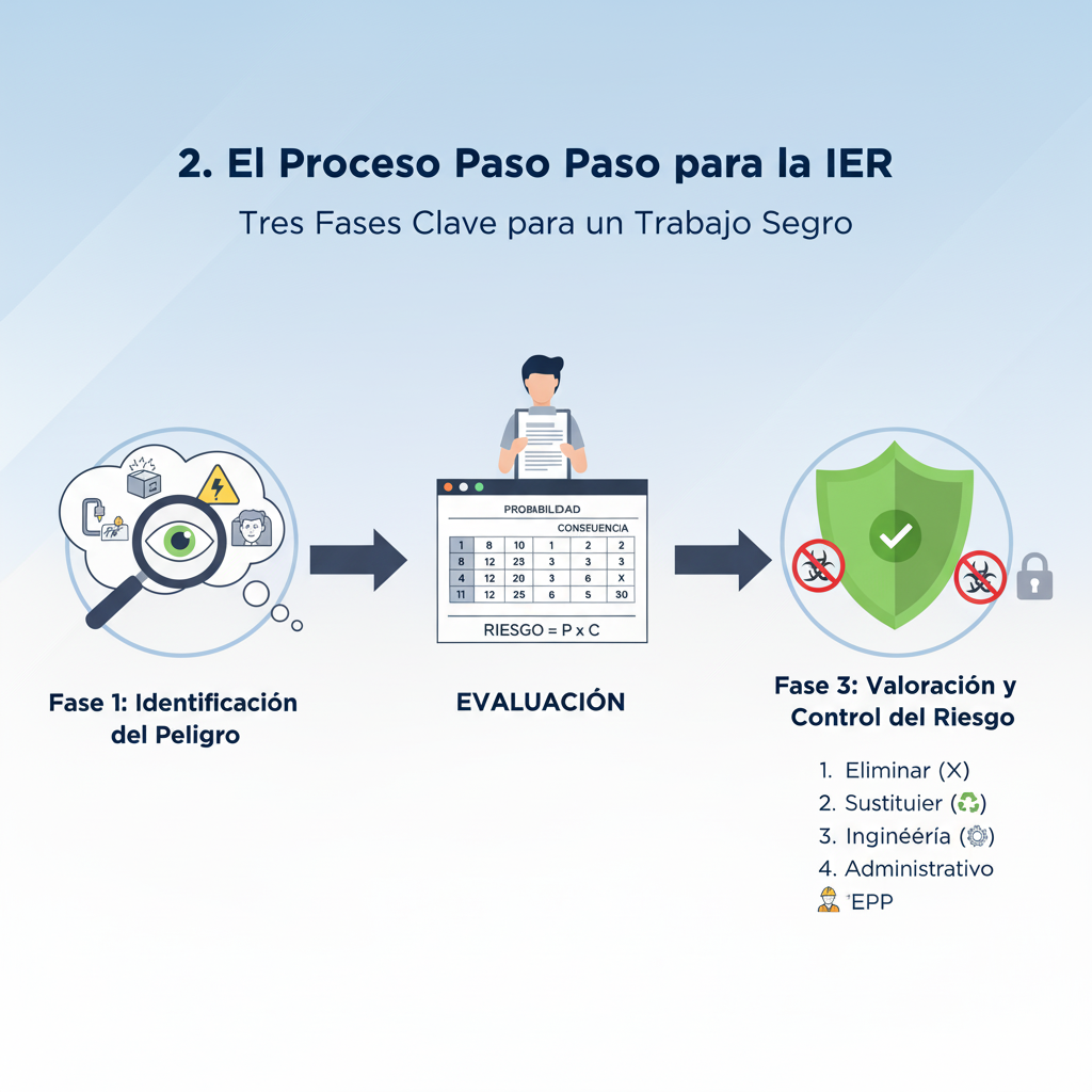 El Proceso Paso a Paso para la IER.